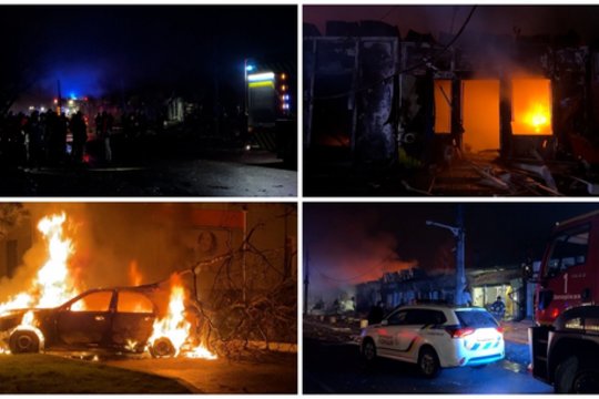 Naktinis siaubas Zaporižioje: po rusų smūgio žuvo mažiausiai 5 žmonės