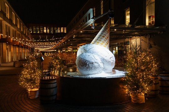 Paupys puošiasi šventėms: jei mieste pristigs žiemos, ją bus galima rasti čia