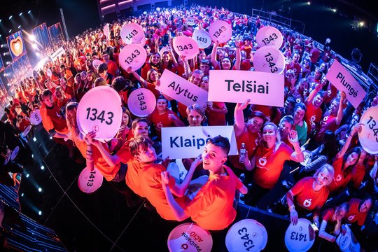 „Maisto banko“ paramos koncerte – netikėtas vedėjos debiutas