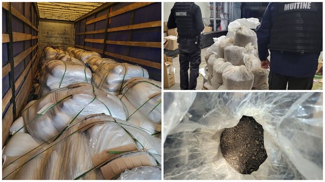 Net ir uždarius sieną su Baltarusija darbo netrūko: sulaikyta rekordinė heroino siunta – net 500 kg