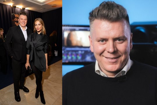 Neseniai išsiskyręs ir itin trumpai kultūros viceministro pareigas ėjęs A. Brokas pasirodė viešumoje: šalia – žavi šviesiaplaukė