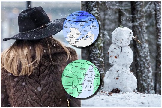 Savaitgalio prognozėje – žinomos sinoptikės žinia: kurią Lietuvos dalį užklos sniegas ir kada atkeliaus pokyčiai