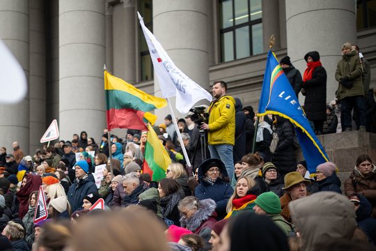 Kultūros bendruomenės proteste – aiški žinutė valdžiai