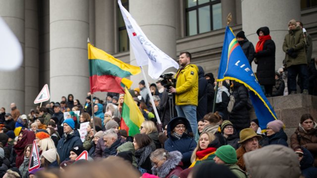 Kultūros bendruomenės proteste – aiški žinutė valdžiai