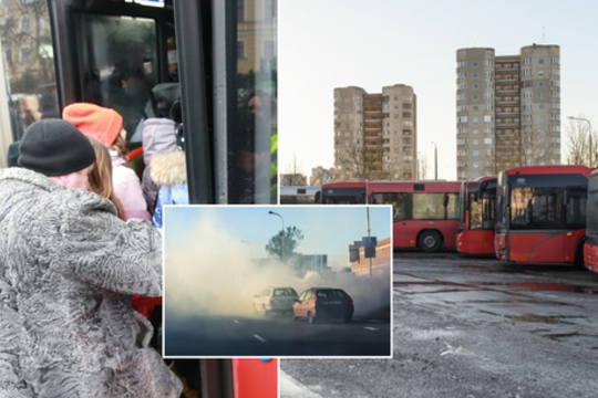 Po kelionės dūmuose skendusiame autobuse vilnietė pratrūko: „Visą dieną skaudėjo galvą, pykino“