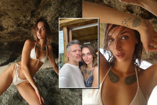 Su perpus vyresniu garsiu fotografu susižadėjusi B. Brusokaitė išpildė savo svajonę: kadrai iš magiškos salos – užburia