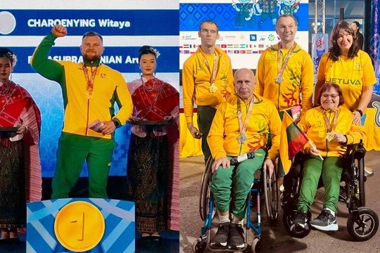 Fantastiškas startas: pasaulio neįgaliųjų sporto žaidynėse lietuviai iškovojo net septynis medalius