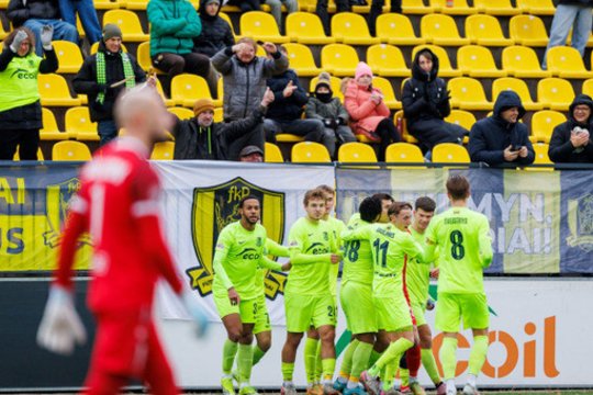 „Riteriai“ švenčia – jie lieka A lygos čempionate