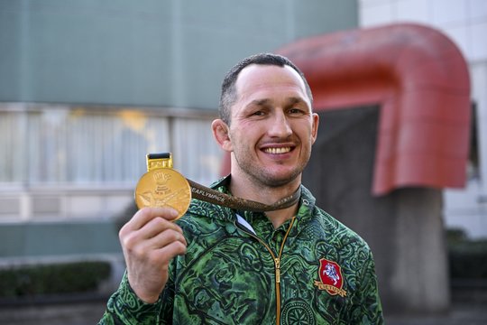 Imtynininkas M.K. Sinkevičiaus – kurčiųjų vasaros deflimpinių žaidynių čempionas