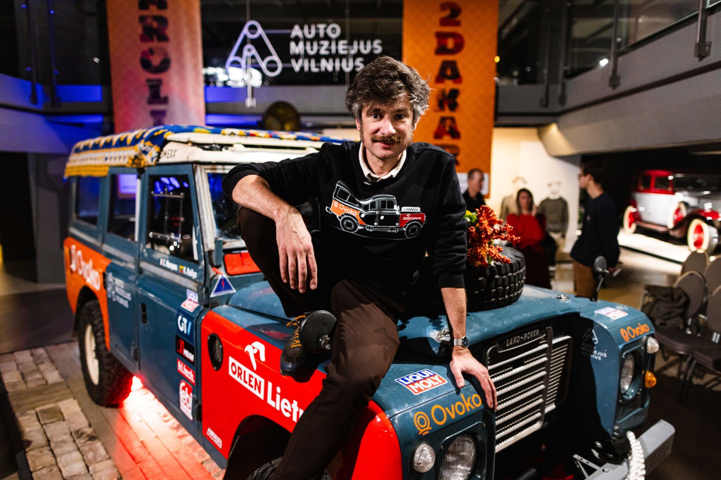 Karolis Raišys grįžta į Dakaro ralį, jam šturmanaus prancūzas <br> E.Babelio nuotr.