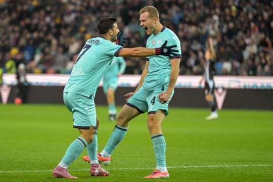 Italijoje „Bologna“ lieka tarp lyderių