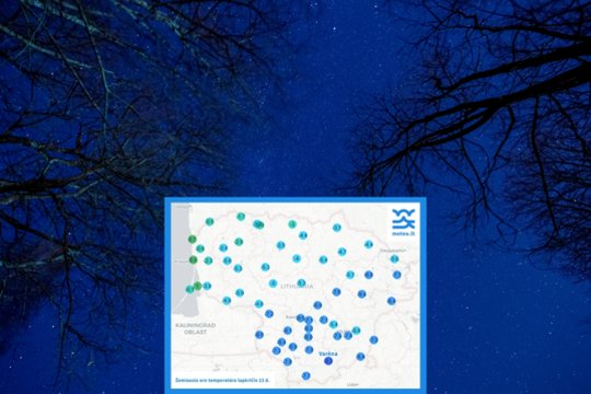 Šaltukas paspaudė kaip reikiant: praėjusią naktį – žemiausia temperatūra šį sezoną