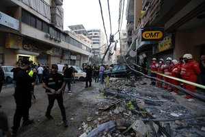 Per Izraelio smūgį Beirute nukautas aukštas „Hezbollah“ pareigūnas