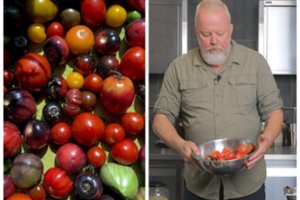 V. Radzevičius pasidalino, kaip iš prastų pomidorų pasigaminti tobulą padažą žiemai