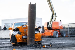 Nelaimė Vokietijoje: per avariją apledėjusiame greitkelyje žuvo mažiausiai trys žmonės