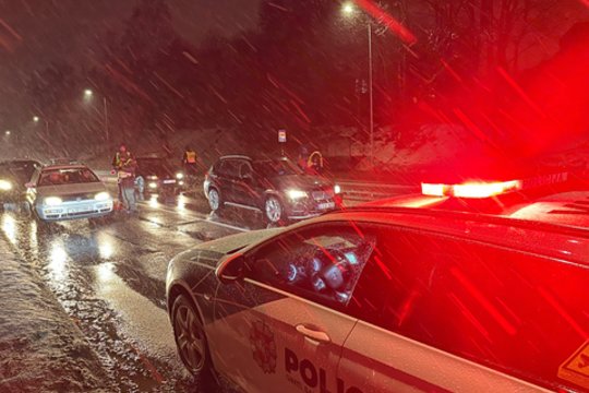 Savaitės lakstūnės titulą praėjusią savaitę Kauno policija suteikė jaunai vairuotojai – važiavo taip, kad liko be teisių