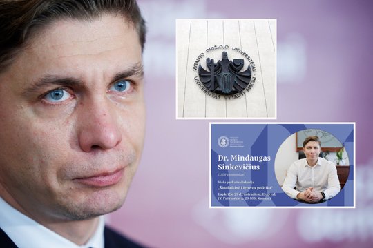 M. Sinkevičiaus paskaita universiteto studentams sukėlė reakcijų audrą: gėda ar gera galimybė?