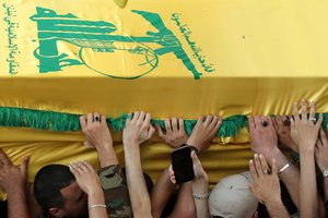 Beirute palaidotas Izraelio pajėgų nukautas „Hezbollah“ karinis vadas