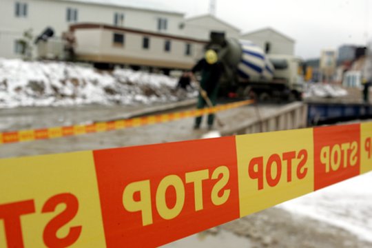 Statybų aikštelėje Vilniuje – kraupus incidentas: žuvo jaunas vyras