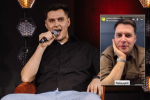 Po žinios, kad Paulius Vaitiekūnas palieka „Kitokius pasikalbėjimus“ – pirma jo reakcija