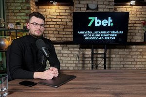 Kritines „Žalgirio“ gynėjo klaidas Madride prisiminęs Lekšas nori revanšo prieš „Baskonia“