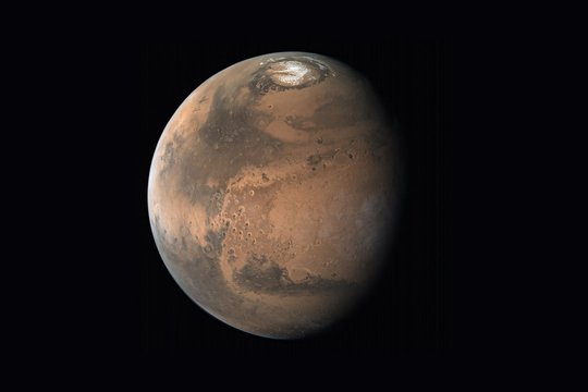 Po Marso ledynu – vis dėlto greičiausiai ne vanduo