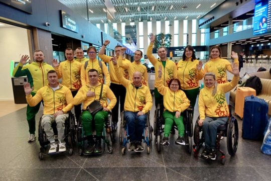 12 medalių pasaulio neįgaliųjų sporto žaidynėse iškovoję lietuviai grįžo namo: „Viršijome lūkesčius“