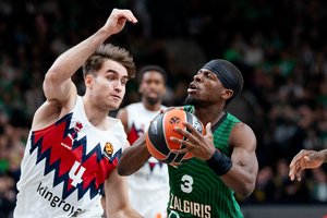 „Žalgiris“ su S. Francisco priešakyje neparankią „Baskonia“ sulaužė per ketvirtą kėlinį