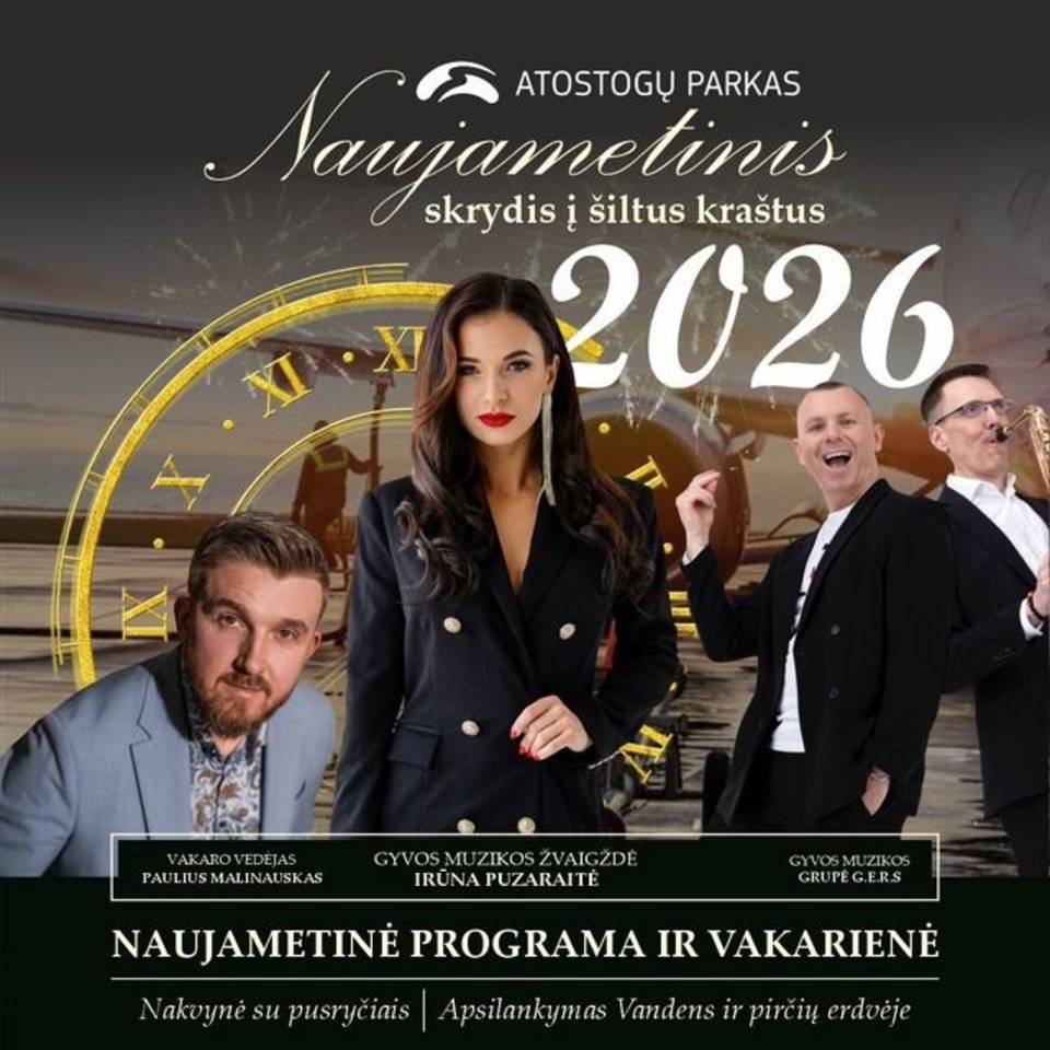  Poilsio ir sveikatingumo kompleksas „Atostogų parkas“ siūlo išskirtinius sprendimus didžiosioms metų šventėms.