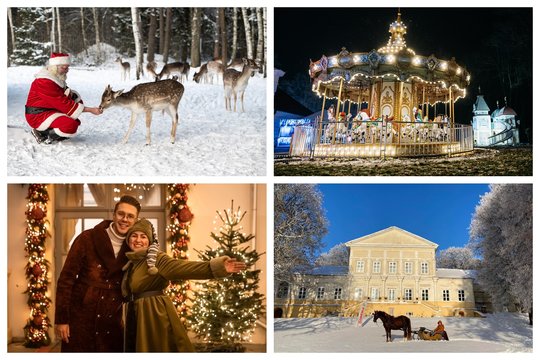 Pasakiškos žiemos šventės gražiausiose Lietuvos vietose