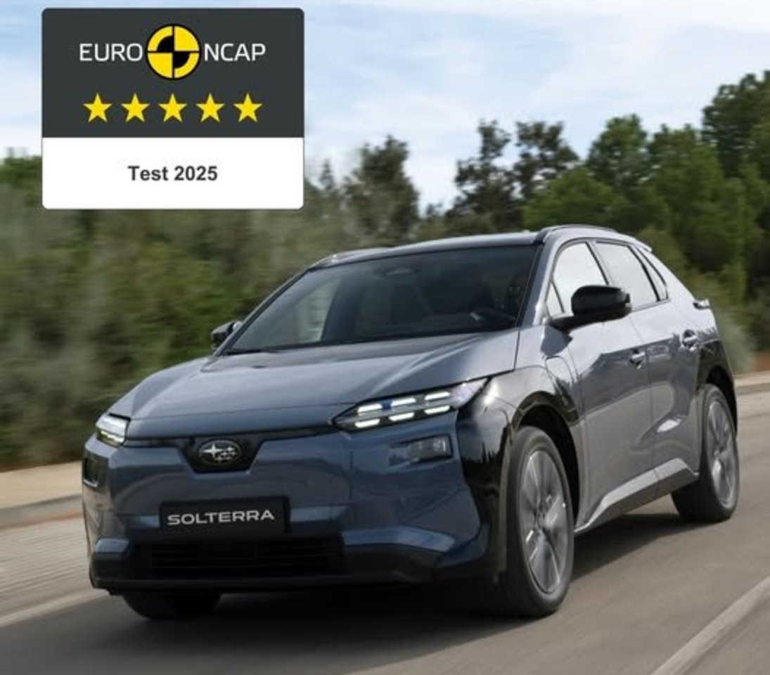  Visiškai elektrinis „Subaru Solterra“ modelis pelnė maksimalų penkių žvaigždučių įvertinimą