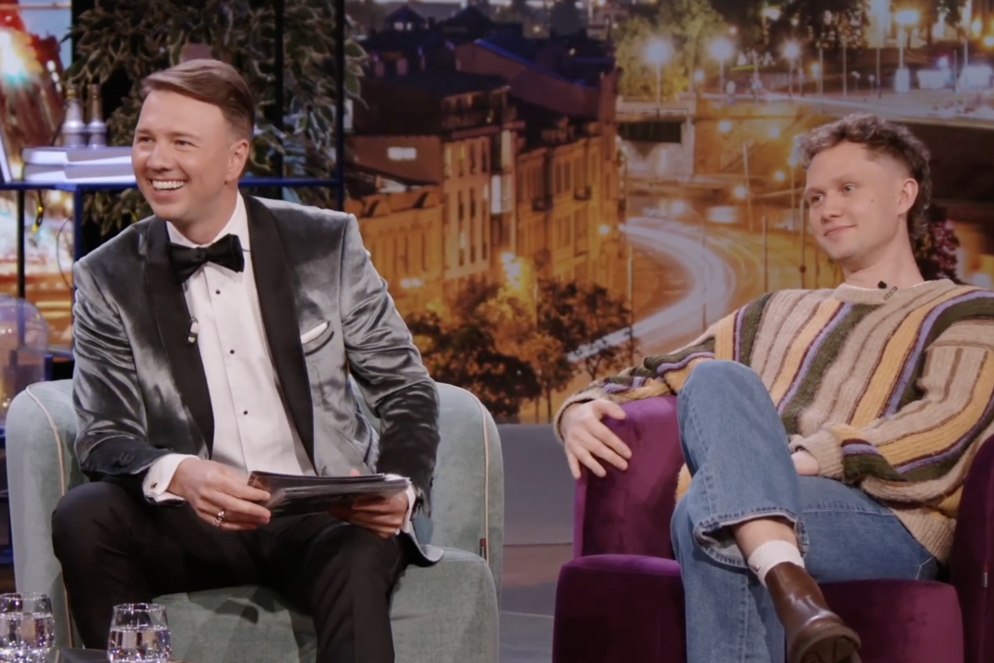 Mantas Wizard ir Antanas Sadauskas.<br> TV3 nuotr.