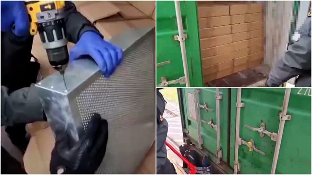 Krovinyje iš Tailando – milžiniška kontrabandos siunta: aptiko cigarečių už 2,6 mln. eurų