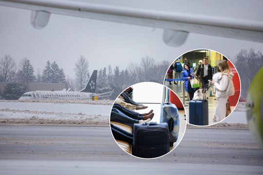 Po trikdžių oro uoste – advokato žinia: „Avialinijos turi pasirūpinti žmogumi, bet neturi jam suruošti puotos“