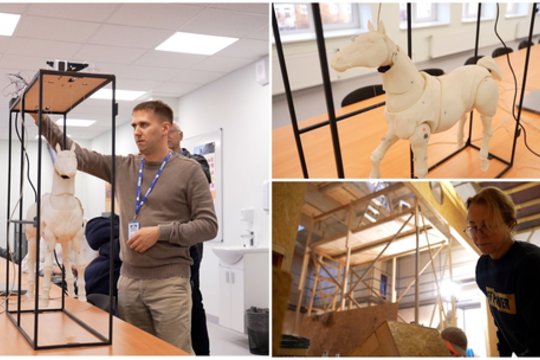 Atsinaujinantis Panevėžio lėlių vežimo teatras pristato unikalų arkliuką: atliks svarbią misiją