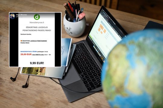 Mokytoją pribloškė el. dienyno pasiūlymas: „juodojo penktadienio“ nuolaida leis pažiūrėti, kaip sekasi tavo vaikui?