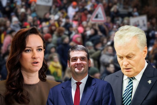 Naujausiuose reitinguose – visuomenės pyktis: G. Nausėda stumiamas į duobę, o I. Ruginienė – į bedugnę