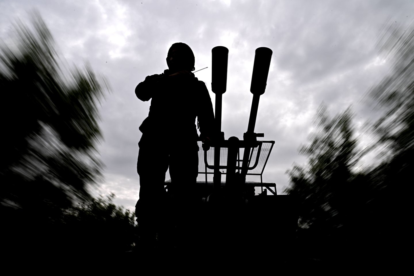 Karas Ukrainoje. Rusų okupantas.<br>Imago images/Scanpix nuotr.