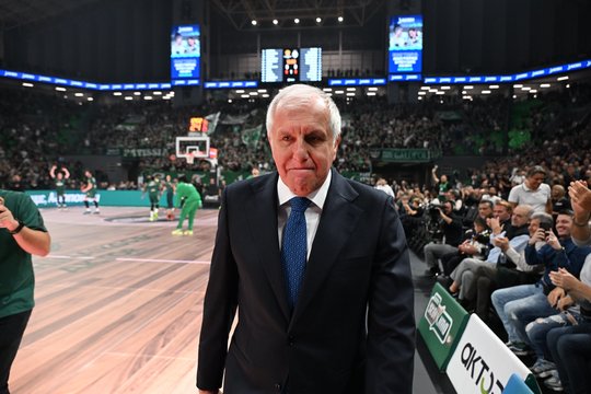 Sumaištis Belgrade – „Partizan“ vadovai nežada leisti Ž. Obradovičiui atsistatydinti