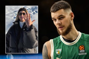 Krepšininko Deivido Sirvydžio asmeniniame gyvenime – džiugus pokytis: pasipiršo mylimajai