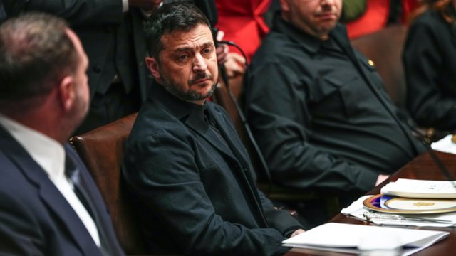 V. Zelenskis užsiminė apie derybų užkulisius: ruošiame tvirtą pagrindą