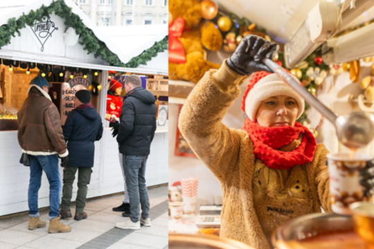 Vilniaus Kalėdų mugėje – naujovė: už puodelį teks papildomai sumokėti