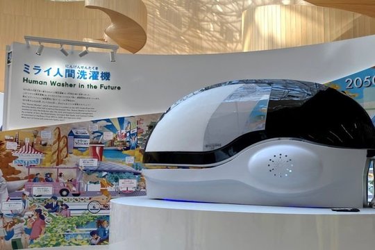 Japonijos rinkoje pasirodė naujiena – žmonių prausimo mašina