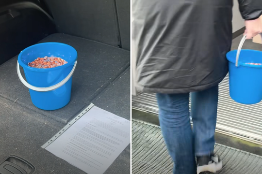 Baudą už žodžius gavęs „Juventus“ vadas pinigus pristatė kibire