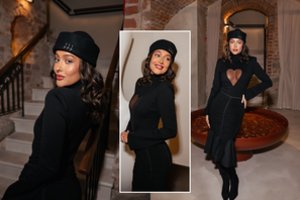 Influencerių renginyje akys krypo į Karoliną Meschino: derinys apgalvotas iki menkiausių detalių