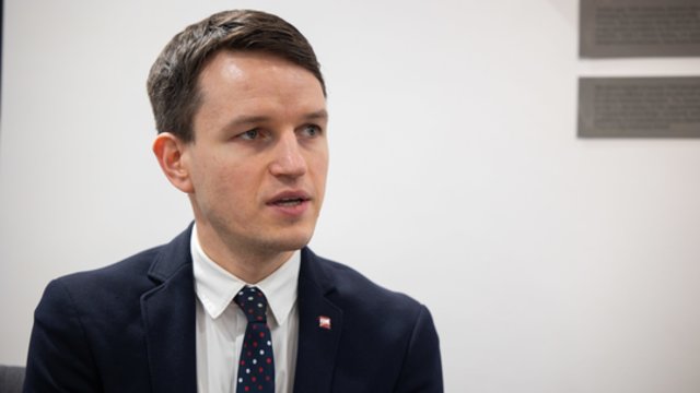 V. Putino viešą pasityčiojimą L. Kojala laiko absurdišku: jokie teisės aktai Kremliuje nepadarys Europos saugesne 