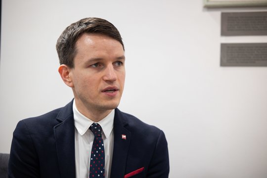 V. Putino viešą pasityčiojimą L. Kojala laiko absurdišku: jokie teisės aktai Kremliuje nepadarys Europos saugesne 