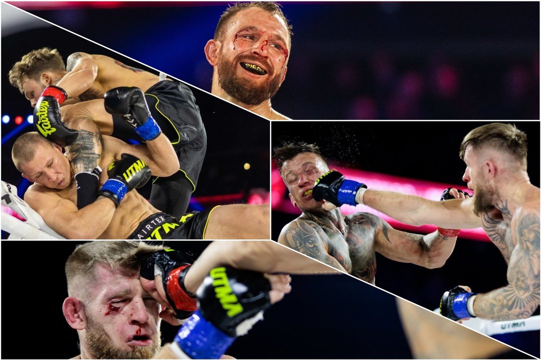 Geriausios, kraują kaitinančios „UTMA 15“ akimirkos<br>Lrytas koliažas