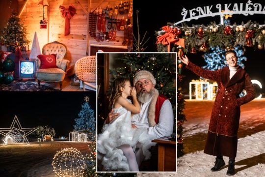 Rokas Galvonas Krikštėnų dvare sukūrė tikrą Kalėdų stebuklą: vaizdai tarsi iš pasakos