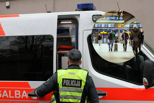 Tragiška nelaimė Kaune: stotyje mirė vyras